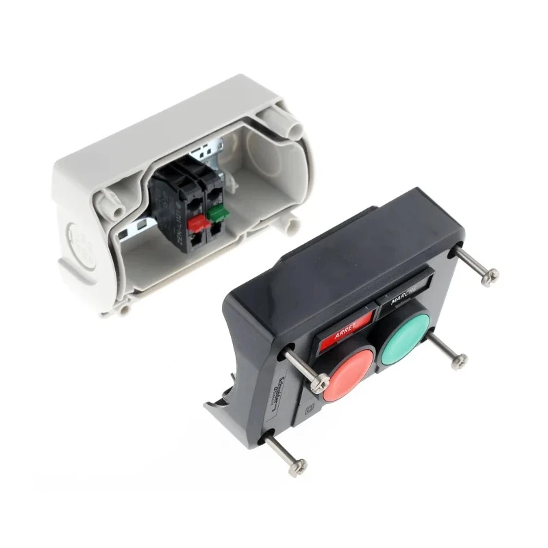 Schneider Electric Harmony Series Spring Return Enclosed Push Button Polycarbonate IP69K IP66 IP67 XALD211