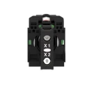 Schneider Electric Panel Mount Red LED Pilot Light Harmony XB5 22 mm Cutout 250V IP66 IP67 Round XB5AV64