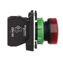 Schneider Electric Panel Mount Red LED Pilot Light Harmony XB5 22 mm Cutout 250V IP66 IP67 Round XB5AV64
