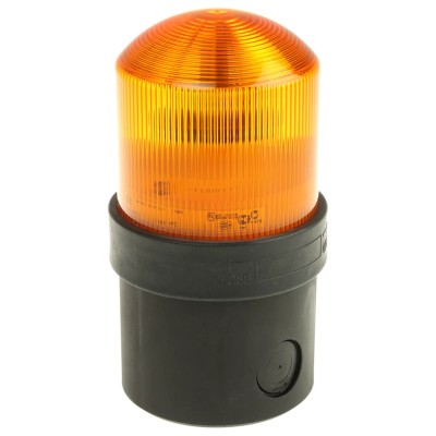 Schneider Electric Harmony XVB Series Amber Beacon 24V ac/dc Flashing Base LED Bulb IP65 