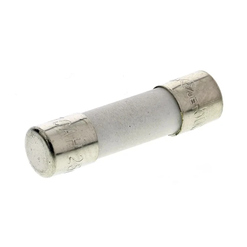 RS PRO 10A T Ceramic Cartridge Fuse 5 x 20 mm 250V AC Time Delay Ceramic Body 610-9844
