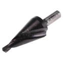 EXACT HSS Step Drill Bit 5 mm to 20 mm, Spiral Tap, TiAlN Coating, Model 05285