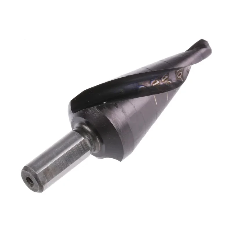 EXACT HSS Step Drill Bit 5 mm to 20 mm, Spiral Tap, TiAlN Coating, Model 05285
