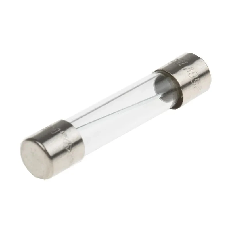 RS PRO 10A F Glass Cartridge Fuse, 6.3 x 32 mm, 250V AC, Fast-Acting Fuse 611-0169