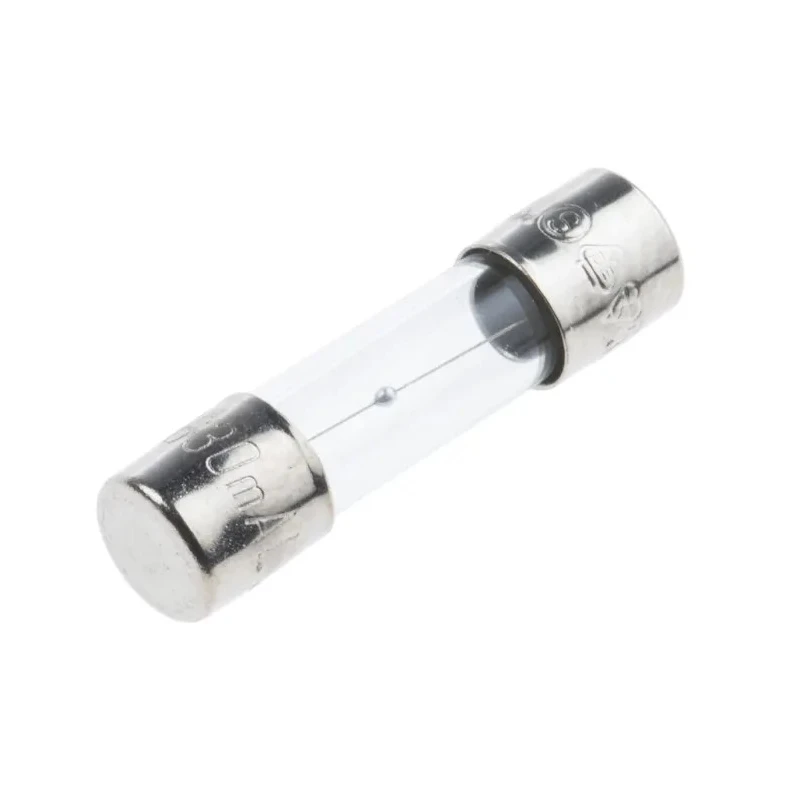 RS PRO Glass Cartridge Fuse 630mA 250V AC Fast Acting 5 x 20 mm 610-9917