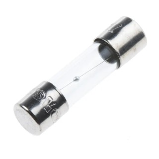 RS PRO Glass Cartridge Fuse 1.25A Time Delay, 5 x 20 mm, 250V AC, Model 610-9945