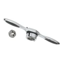 GearWrench 5-Piece Carbon Steel Ratcheting Tap Wrench Set with 5° Ratcheting Arc 12 in 3880