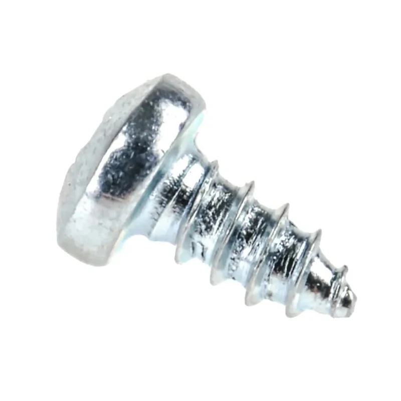 RS PRO Bright Zinc Steel Pan Head Self-Tapping Screw 6.5 mm Length, Thread Size 4, Pozidriv Drive 546-5604