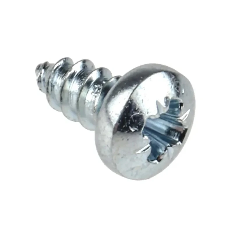 RS PRO Bright Zinc Steel Pan Head Self-Tapping Screw 6.5 mm Length, Thread Size 4, Pozidriv Drive 546-5604