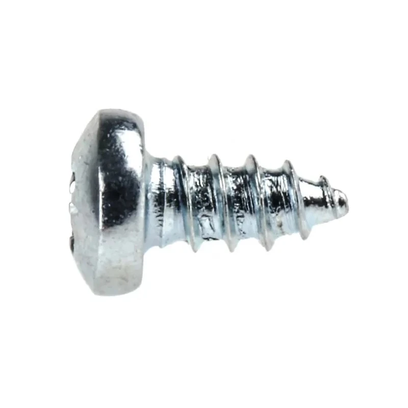 RS PRO Bright Zinc Steel Pan Head Self-Tapping Screw 6.5 mm Length, Thread Size 4, Pozidriv Drive 546-5604