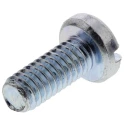 RS PRO Slot Cheese Steel Machine Screw M2.5 Thread 6 mm Length Bright Zinc Plated DIN 84 546-6102