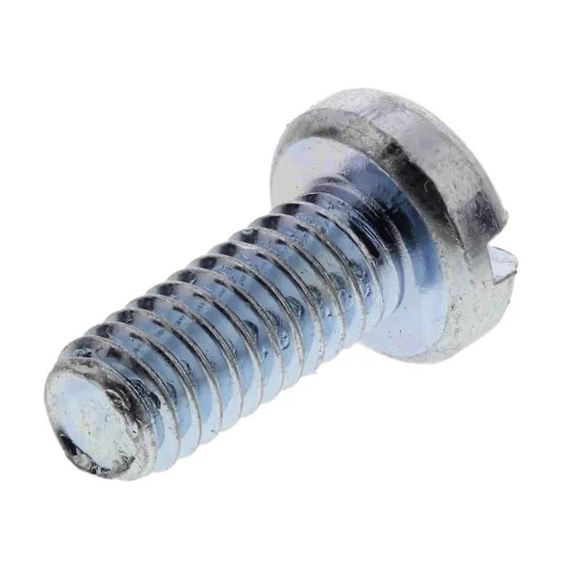 RS PRO Slot Cheese Steel Machine Screw M2.5 Thread 6 mm Length Bright Zinc Plated DIN 84 546-6102