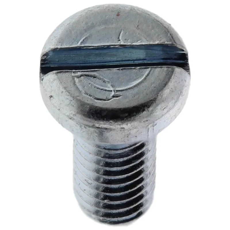 RS PRO Slot Cheese Steel Machine Screw M2.5 Thread 6 mm Length Bright Zinc Plated DIN 84 546-6102