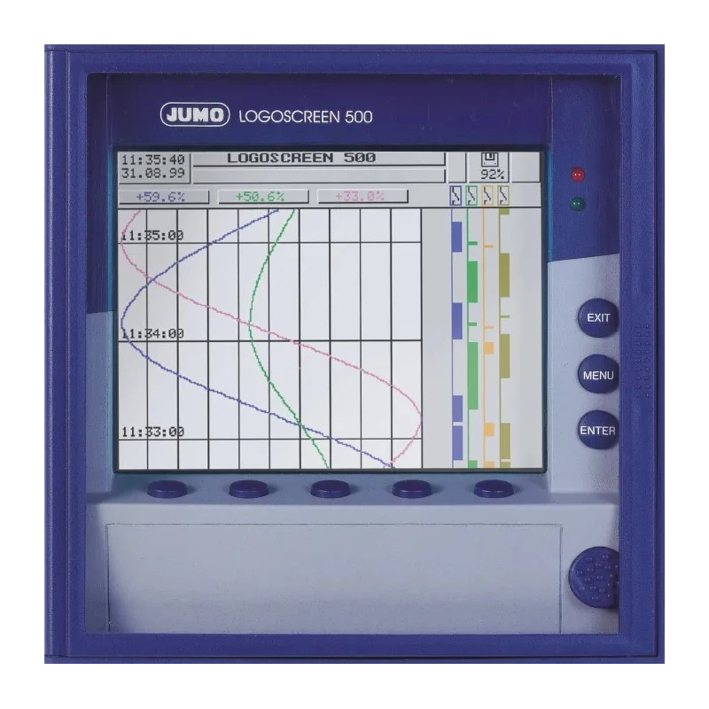 Jumo PCA3000-Programm Software for Use with Jumo Temperature Transmitter, Recorder, and Indicator PCA3000-Programm .
