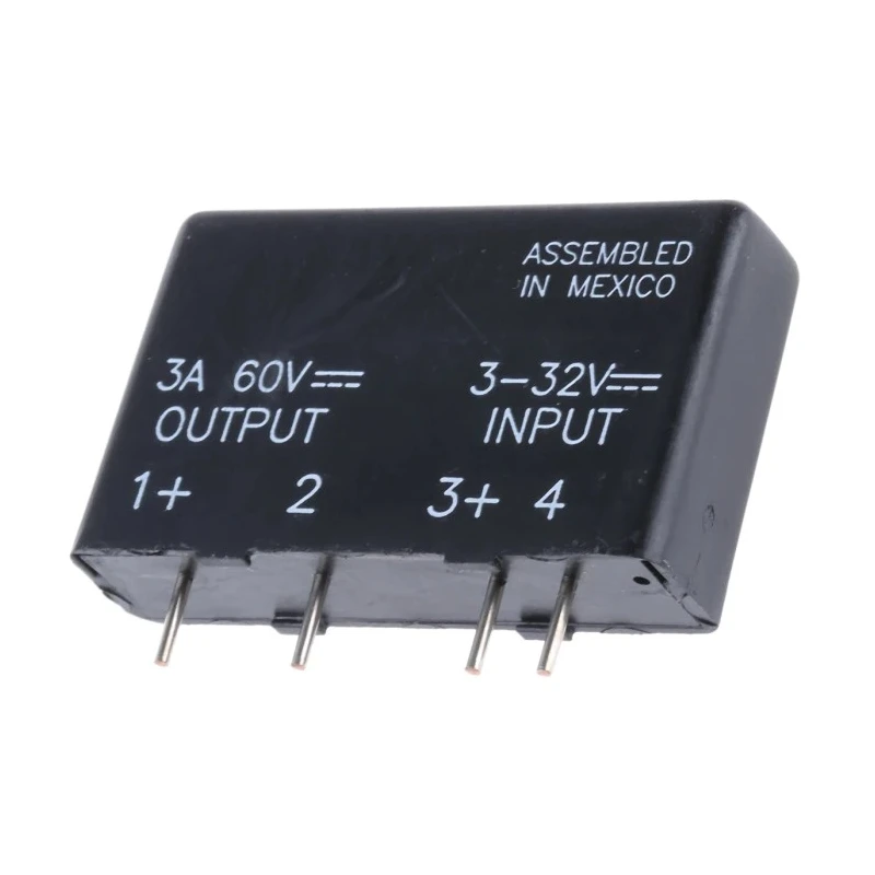 Crydom DRA1 Series Solid State Relay 3 A Load, PCB Mount, 60 V DC Load, 32 V DC Control DRA1