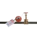 Brady Red 6-Lock Glass Filled Nylon Cable Lockout Device with 7.87 mm Shackle MINI CABLE LOCKOUT WITH STEEL CABLE 2.4M