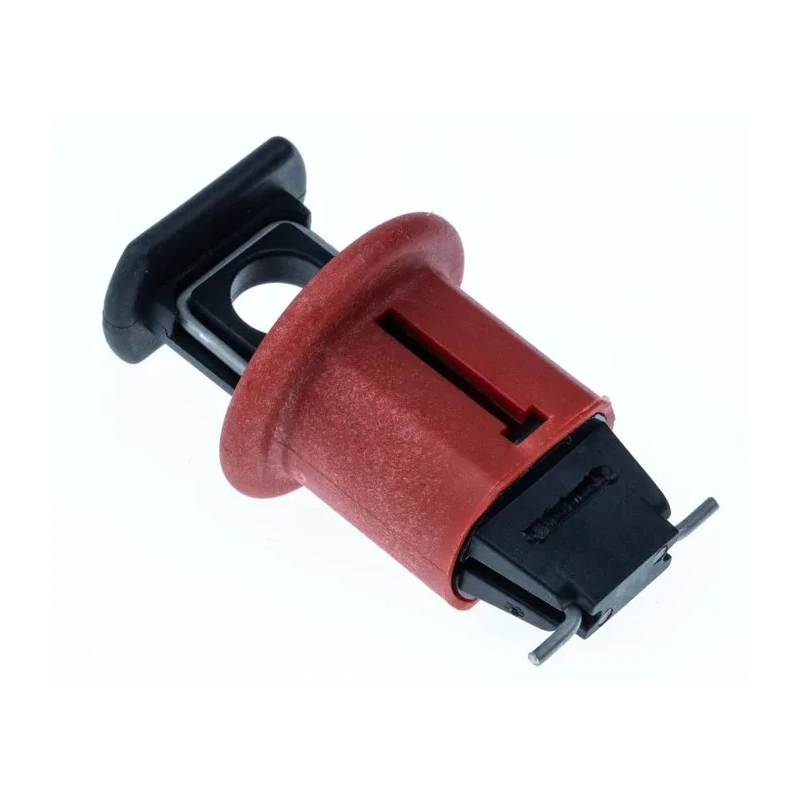 Brady Red 1-Lock Lockout Glass Reinforced Nylon Miniature Circuit Breaker Switch ELEC. CIRCUIT BREAKER L/O EURO POS. EA