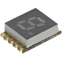 Kingbright 1 Digit 7 Segment Red LED Display Anode 5.1 mm Height 30mcd Luminous Intensity KCSA02-105