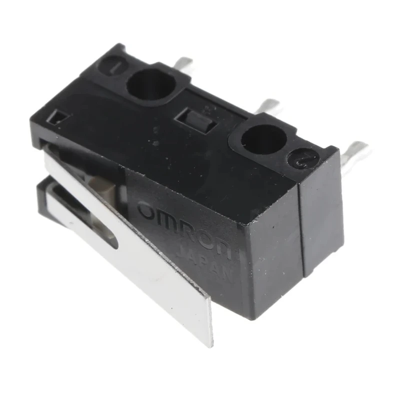 Omron Ultra Subminiature Hinge Lever Micro Switch, PCB Terminal, SPDT, 100mA, 125V AC, 30V DC, IP40 D2F-01L