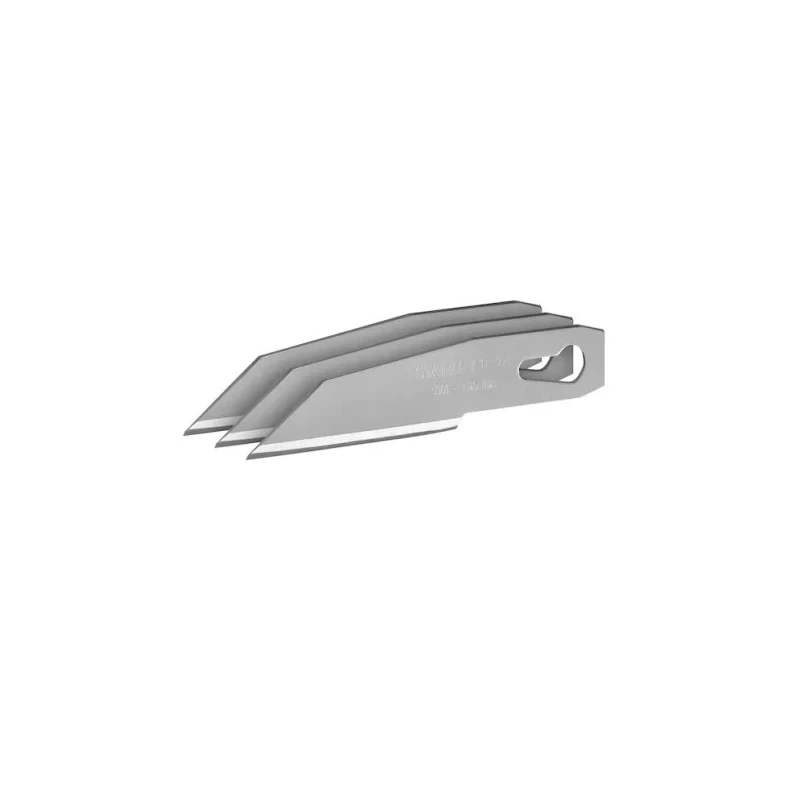Stanley Die Cast Straight Scalpel Blade Carbon Steel 60mm 0-11-221
