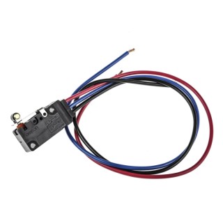 Omron Micro Switch Roller Lever Switch Pre-Wired Terminal 5A 30V DC SPDT IP67 D2VW-5L2A-1M(D)(CHN)