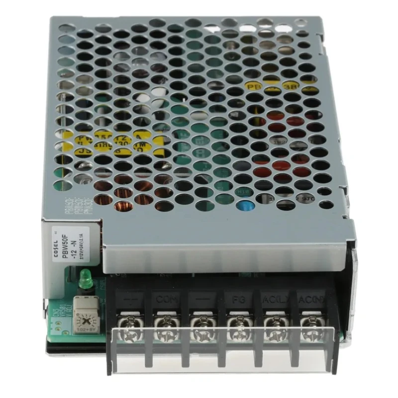 Cosel Chassis Mount 50W Switching Power Supply Dual Output 12V DC PBW50F-12-N