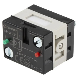 Crouzet 81 Series 8 bar Pneumatic Logic Controller 2 Inputs 8 Outputs On Sub-Base Push-In Connector 81504035