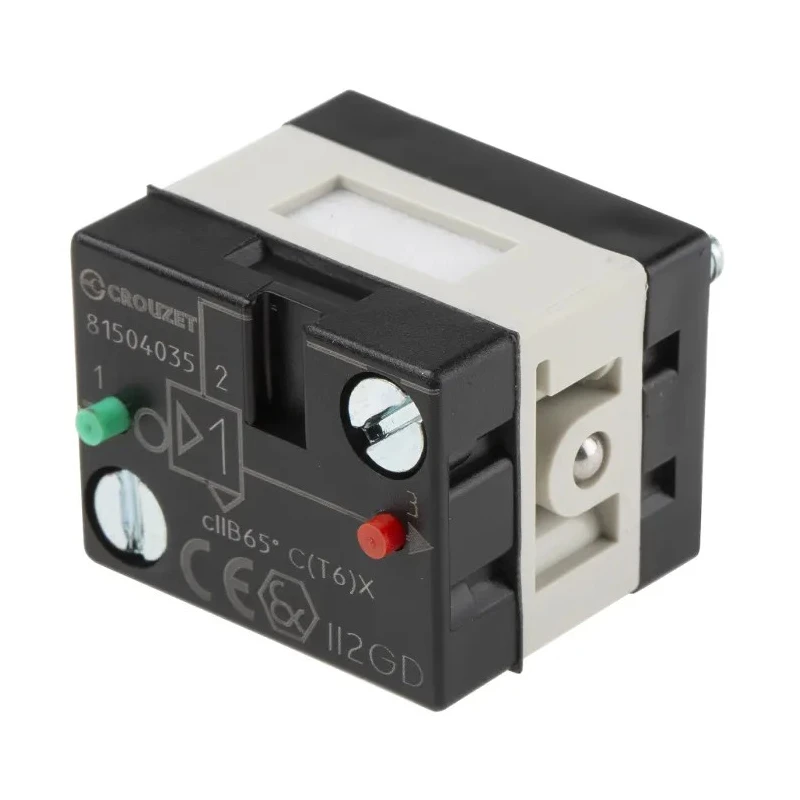Crouzet 81 Series 8 bar Pneumatic Logic Controller 2 Inputs 8 Outputs On Sub-Base Push-In Connector 81504035