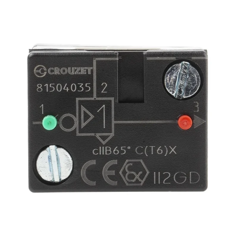 Crouzet 81 Series 8 bar Pneumatic Logic Controller 2 Inputs 8 Outputs On Sub-Base Push-In Connector 81504035