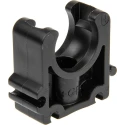 Georg Fischer Galvanised Polypropylene Black Pipe Clamp, 0.35 in 167061041