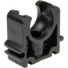 Georg Fischer Galvanised Polypropylene Black Pipe Clamp, 0.35 in 167061041