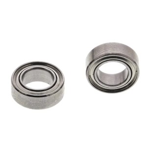 NMB 1 Row Double Row Deep Groove Ball Bearing 4 mm ID, 7 mm OD, 2.5 mm Race Width, Shielded DDL-740ZZHA3P25LY121