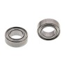 NMB 1 Row Double Row Deep Groove Ball Bearing 4 mm ID, 7 mm OD, 2.5 mm Race Width, Shielded DDL-740ZZHA3P25LY121