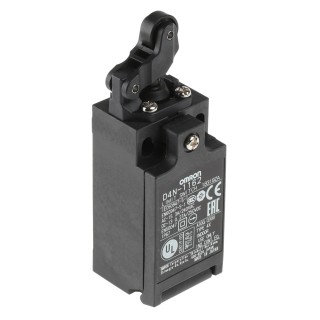 Omron Roller Plunger Interlock Switch 1 NO/1 NC Snap Action IP67 Plastic Housing 