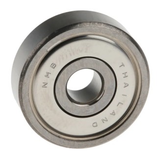 NMB Double Row Deep Groove Ball Bearing 5 mm ID, 19 mm OD, 6 mm Race Width, Shielded DDR-1950ZZRA1P25LY121