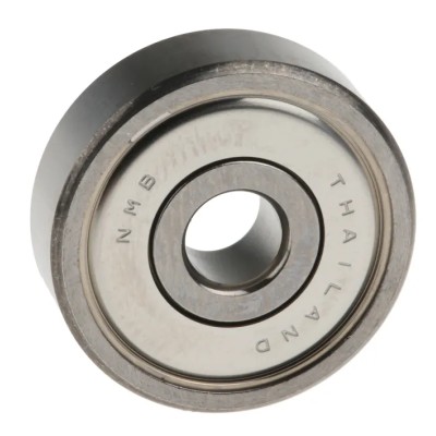 NMB Double Row Deep Groove Ball Bearing 5 mm ID, 19 mm OD, 6 mm Race Width, Shielded DDR-1950ZZRA1P25LY121