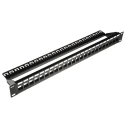 Roline Cat6 Cat5 24 Port RJ45 Keystone Patch Panel UTP Black 26.11.0357-5