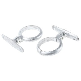 Georg Fischer Galvanised Iron Black Pipe Clamp 50.8mm 770825209