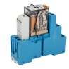 Finder 58 Series Interface Relay DIN Rail Mount 24V AC Coil 4PDT Contact Configuration 53mA Coil Current 58.34.8.024.0060SMA