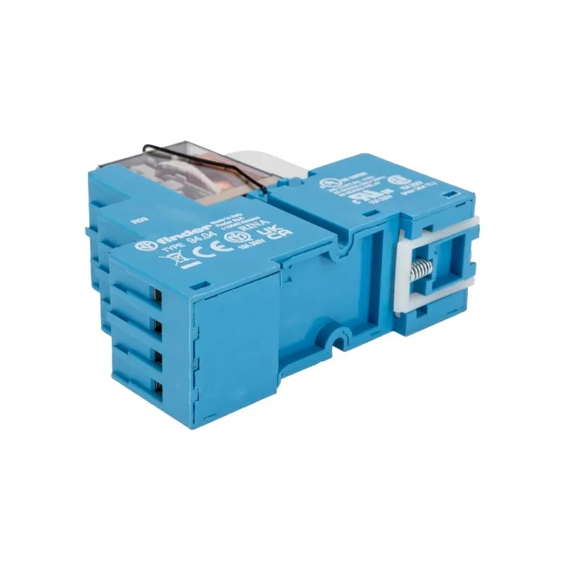 Finder 58 Series Interface Relay DIN Rail Mount 24V AC Coil 4PDT Contact Configuration 53mA Coil Current 58.34.8.024.0060SMA