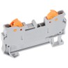 Phoenix Contact Feed Through Terminal Block Grey, QTC 1.5 Series, 0.25-1.5 mm², 17.5A, 800V, Quick Connect, ATEX 3205019