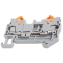 Phoenix Contact Feed Through Terminal Block Grey, QTC 1.5 Series, 0.25-1.5 mm², 17.5A, 800V, Quick Connect, ATEX 3205019