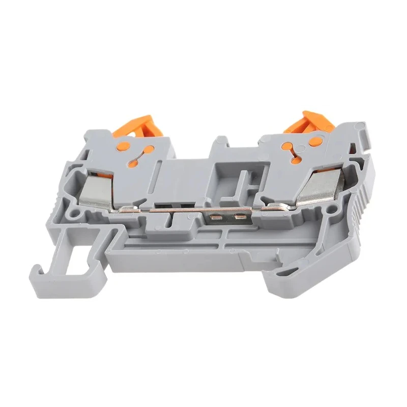 Phoenix Contact Feed Through Terminal Block Grey, QTC 1.5 Series, 0.25-1.5 mm², 17.5A, 800V, Quick Connect, ATEX 3205019