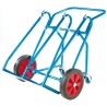 RS PRO Medium Duty Steel Drum Transporter, 200 kg Load Capacity, 760 mm Width, Semi-Open Load Plate, Rubber Tyres 621-1701