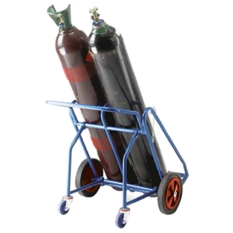 RS PRO Medium Duty Steel Drum Transporter, 200 kg Load Capacity, 760 mm Width, Semi-Open Load Plate, Rubber Tyres 621-1701
