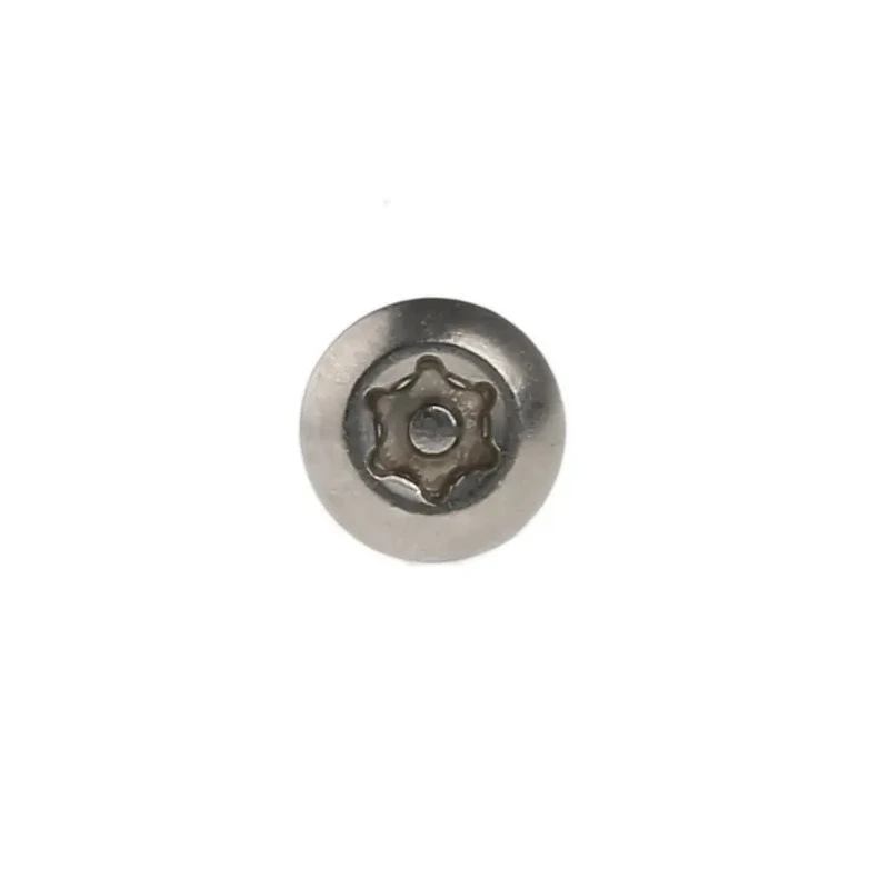 NEUTRAL Plain Stainless Steel Button Tamper Proof Security Screw M4 x 12 mm 621-2647