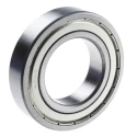 RS PRO Single Row Deep Groove Ball Bearing 50 mm ID, 90 mm OD, 20 mm Width, Shielded Steel Cage 6210-2Z