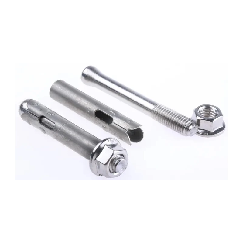 RS PRO Stainless Steel Sleeve Anchor Hexagon Nut 12 mm Drill Diameter 75 mm Length 622-2076