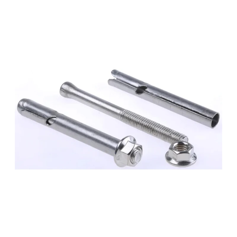 RS PRO Stainless Steel Sleeve Anchor Hexagon Nut Masonry Fixing 100mm Length 12 mm Drill Diameter 622-2098
