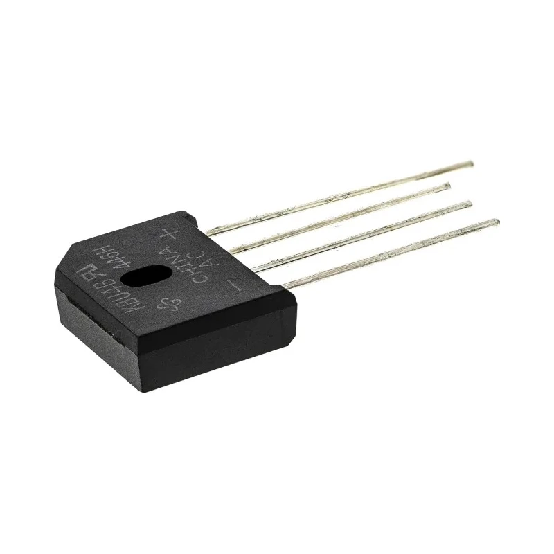 Vishay Bridge Rectifier 100 V 4-Pin Single Through Hole Package KBU4B-E4/51